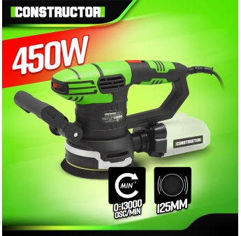 Excentrische schuurmachine 450w - 125mm