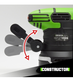 Excentrische schuurmachine 450w - 125mm