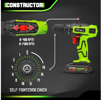 SCHROEFBOORMACHINE 20V