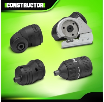 SNOERLOZE SCHROEVEDRAAIER 4V + ACC.