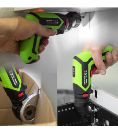 SNOERLOZE SCHROEVEDRAAIER 4V + ACC.