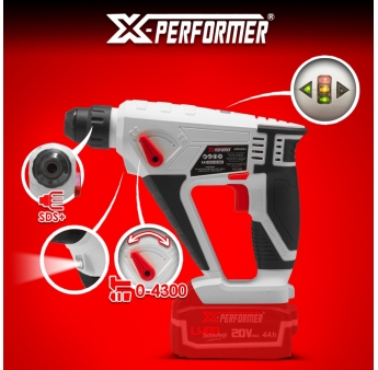 BOORHAMMER 20V ZONDER BAT/LADER