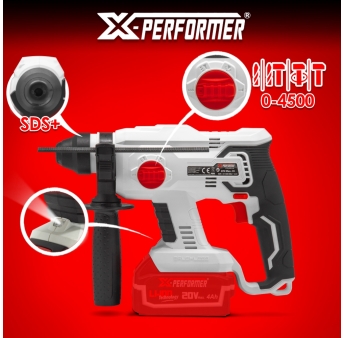 BOORHAMMER BRUSHL. 20V ZONDER BAT/LADER