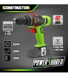 PERCEUSE PERC. MAX 20V SANS BAT/CHARG