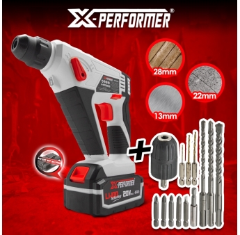 BOORHAMMER 20V ZONDER BAT/LADER