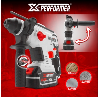 BOORHAMMER BRUSHL. 20V ZONDER BAT/LADER