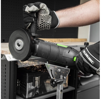 HAAKSE SLIJPER 1200W 125MM VAR.SNELHEID