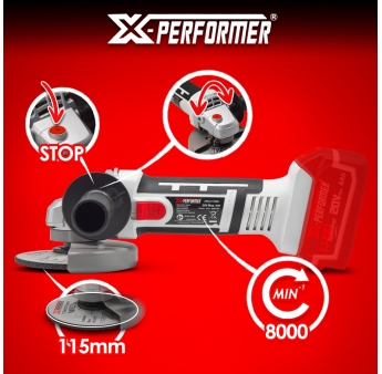 MEULEUSE D'ANGLE 20V SANS BAT/CHARG.