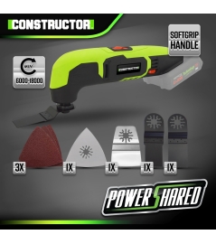 MULTIFONCT.TOOL MAX 20V ZONDER BAT/LADER