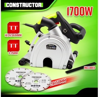 RAINUREUSE 1700W - 2 DISQUES 150MM