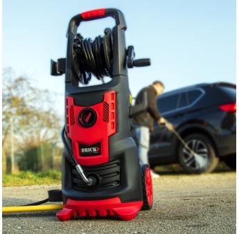 2100W - 165 bar hogedrukreiniger met inductiemotor + accessoires