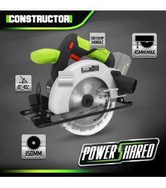 SCIE CIRCULAIRE MAX 20V SANS BAT/CHARG