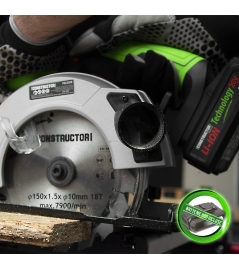 CIRKELZAAG MAX 20V ZONDER BAT/LADER