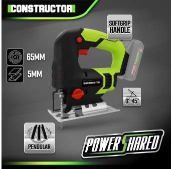 SCIE SAUTEUSE MAX 20V SANS BAT/CHARG