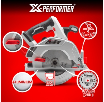 CIRKELZAAG 20V ZONDER BAT/LADER