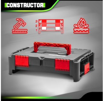 STAPELBAAR GEREEDSCHAPSKOFFER