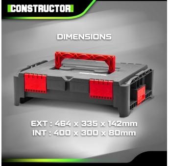 STAPELBAAR GEREEDSCHAPSKOFFER