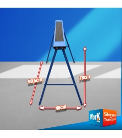 TRETEAU PLIABLE 990X480X770MM METAL 2PCS