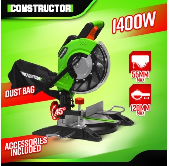 SCIE A ONGLET 1400W 210MM