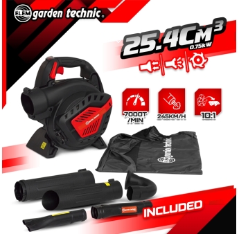 ASPIRATEUR-SOUFFLEUR-BROYEUR 25.4CC