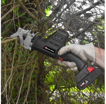 SCIE A EBRANCHER 20V LITHIUM 2Ah