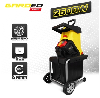 Broyeur de végétaux électrique 2800W 44MM