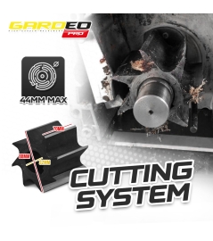 Broyeur de végétaux électrique 2800W 44MM