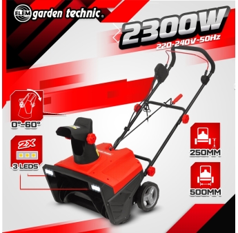Déneigeuse électrique 2300 W - 50 cm 