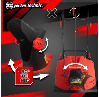 Déneigeuse électrique 2300 W - 50 cm 