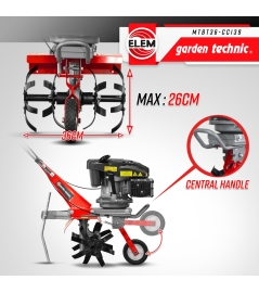 MOTOBINEUSE THERMIQUE 140CC