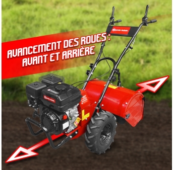 Rotovateur 212cc avec une largeur de travail de 48cm