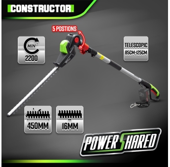 POOL HAAGSCHAAR MAX 20V ZONDER BAT/LADER