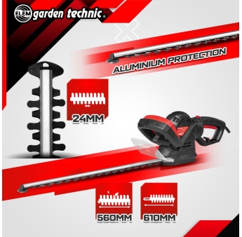 TAILLE HAIES 710W - POIGNEE ROTATIVE