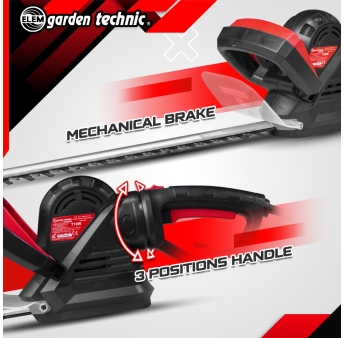 TAILLE HAIES 710W - POIGNEE ROTATIVE