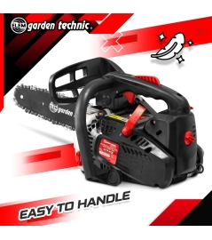 Elagueuse thermique 25cc - guide 25cm - 2 temps - Livrée avec 2 chaînes