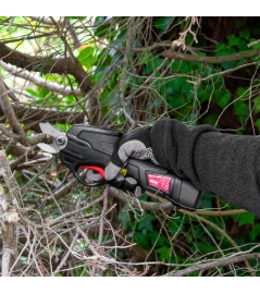 Sécateur rechargeable 7.2V lithium livré avec batterie intégrée et chargeur 