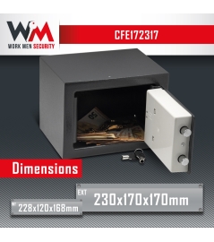 COFFRE FORT ELECTRONIQUE 17X23X17