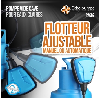 POMPE VIDE CAVE 200W EAUX CLAIRES-NFS