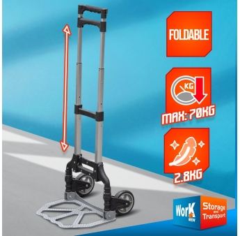 DIABLE ALUMINIUM PLIABLE MAX 70KG