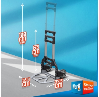 ALUMINIUM TROLLEY MAX 70KG