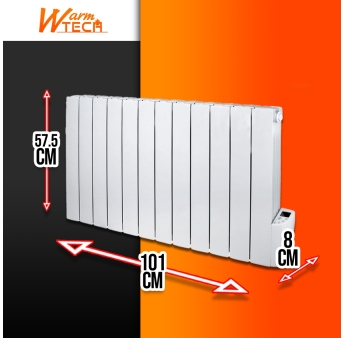 RADIATEUR INERTIE FLUIDE 2000W-12 ELEMEN