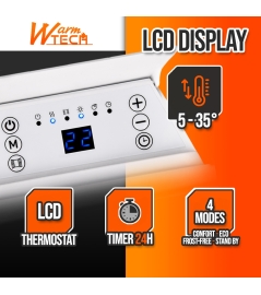 2000W elektrische wandverwarming