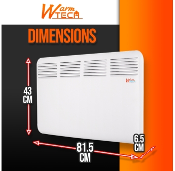 2000W elektrische wandverwarming