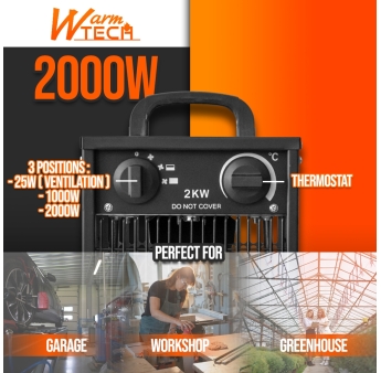 CHAUFFAGE D ATELIER 2000W