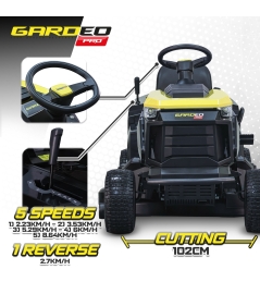 Tracteur tondeuse 452cc – largeur de coupe 102cm – Fonction mulching