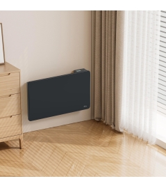 Radiateur inertie céramique 1500 W - IP24 – Fil pilote 6 ordres.