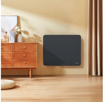 Keramische inertieradiator 1000 W - IP24 – 6-standen bedieningsdraad.