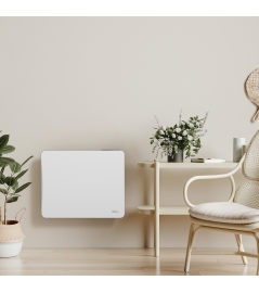 Radiateur inertie céramique 1000 W - IP24 – Fil pilote 6 ordres