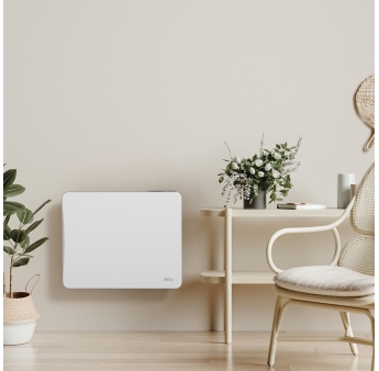 Radiateur inertie céramique 1000 W - IP24 – Fil pilote 6 ordres