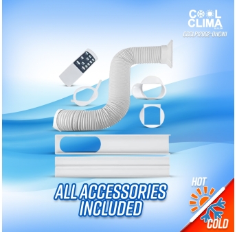 Climatiseur mobile réversible chaud/froid 12000BTU - 3.5KW avec télécommande et fonction Wifi 